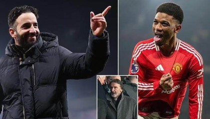 开云登录-阿莫林：感谢阿马德，让我可以和老板好好聊了5分钟